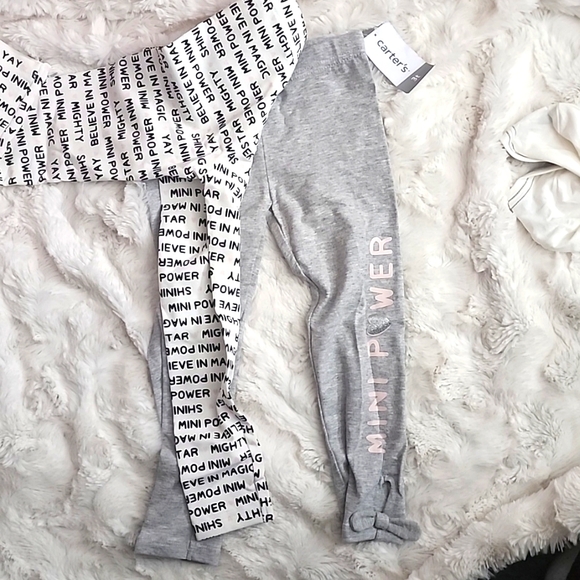 Toddler Girls Size 3T - Two pack leggings - Picture 2 of 3